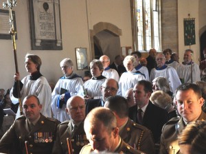 Soldiers and Councillors pay their tributes